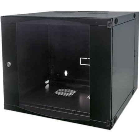 INTELLINET NETWORK SOLUTIONS Ideal For 19 Rackmount Applications, Black, 23.62 Depth 713825